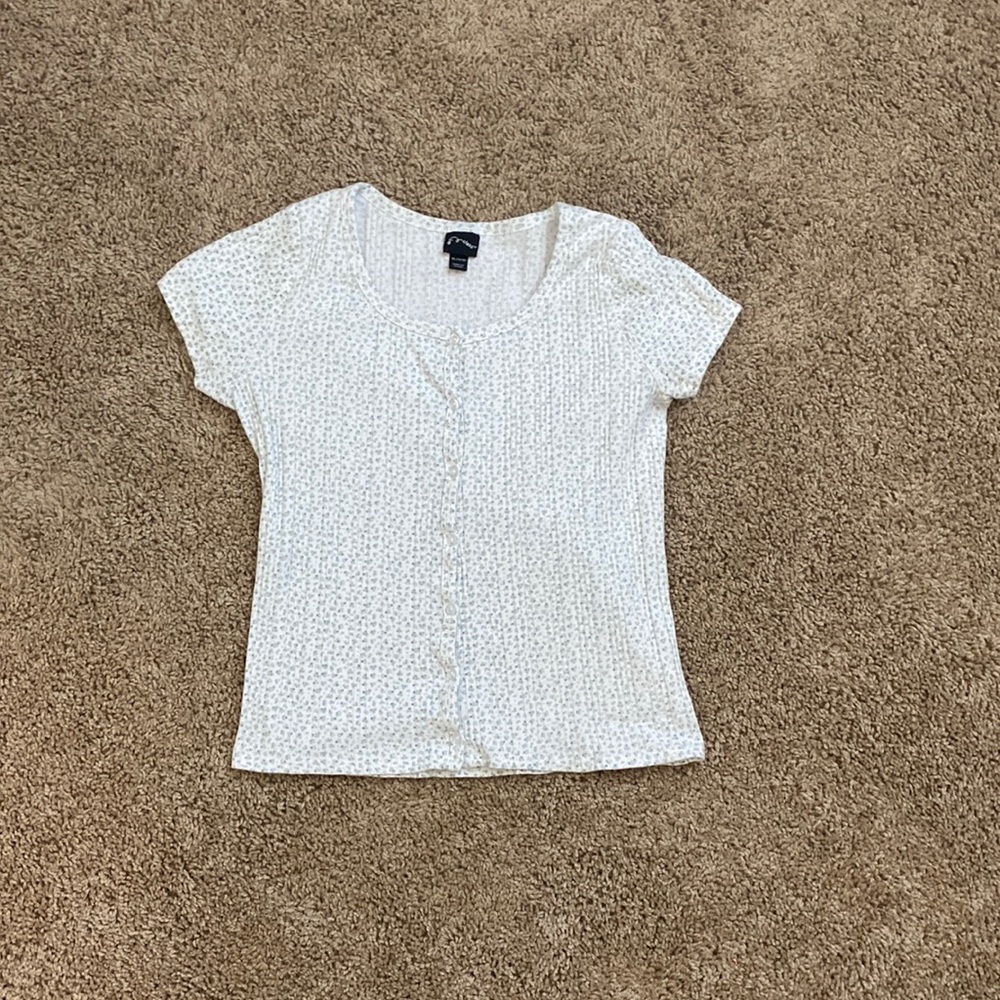 Floral girls shirt